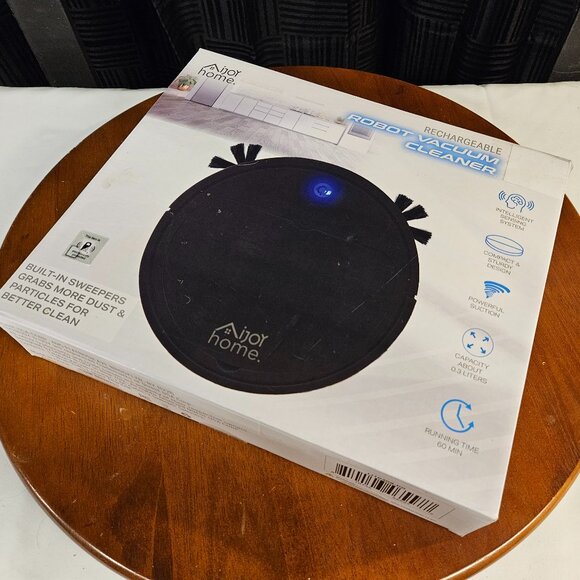 IJoy Home  11in Rechargeable Robot Vacuum Cleaner New Open Box - Picture 1 of 5